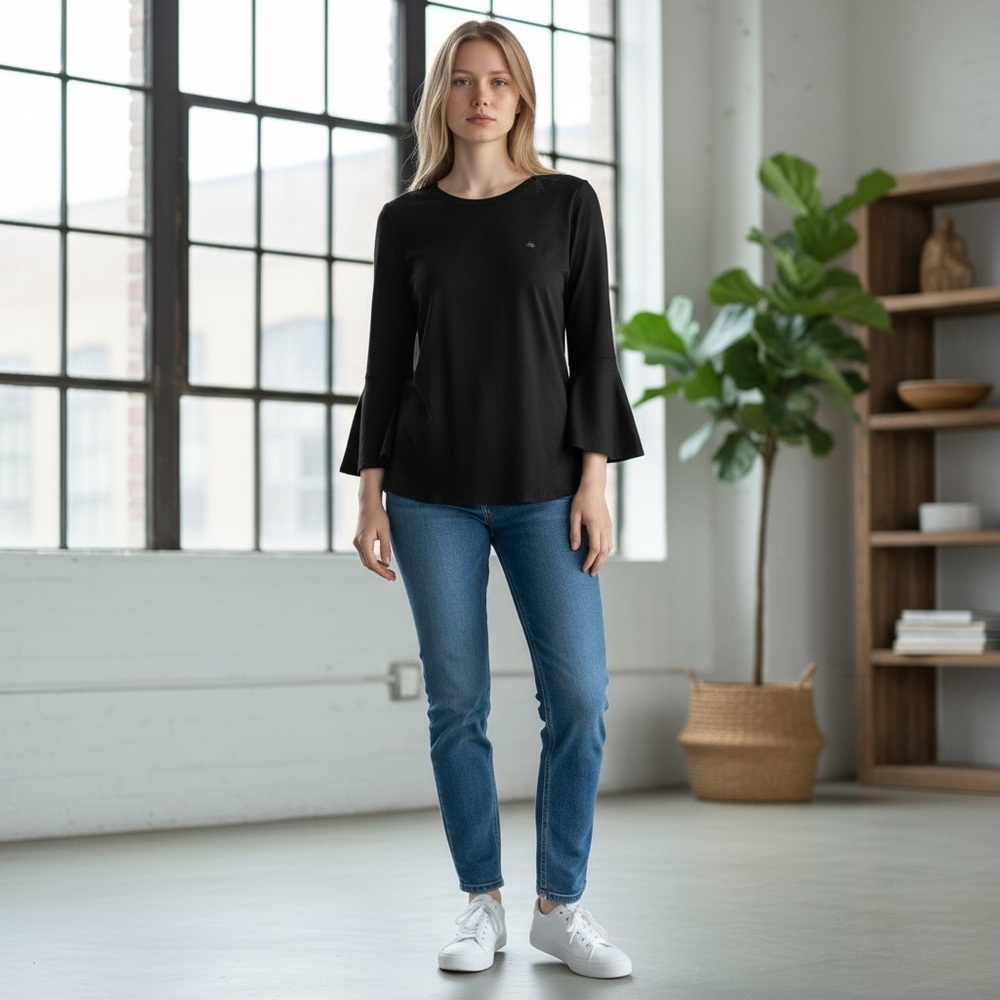 Segments 100 % COTTON Top